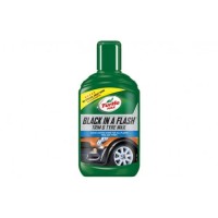 Препарат за възстановяване на пластмаси и гуми Turtle Wax Black in a flash gel - 300 ml