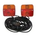 Магнитни стопове за ремарке и колесар, 12V, с кабел 7.5 м