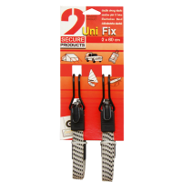 Ластици за багаж плоски с метални куки UNI FIX